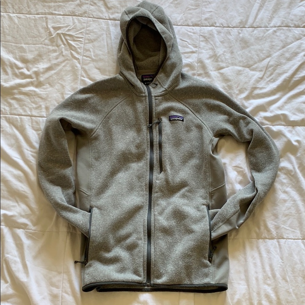 Patagonia Grey Lightweight Fleece Men’s Hoody